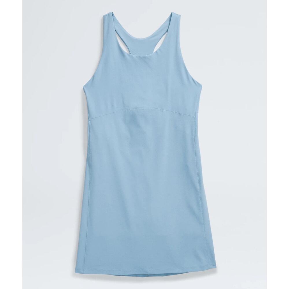 North Face Women’s‎ Arque Hike Dress Steel Blue Size Large Lined with Shorts NWT - Picture 3 of 14